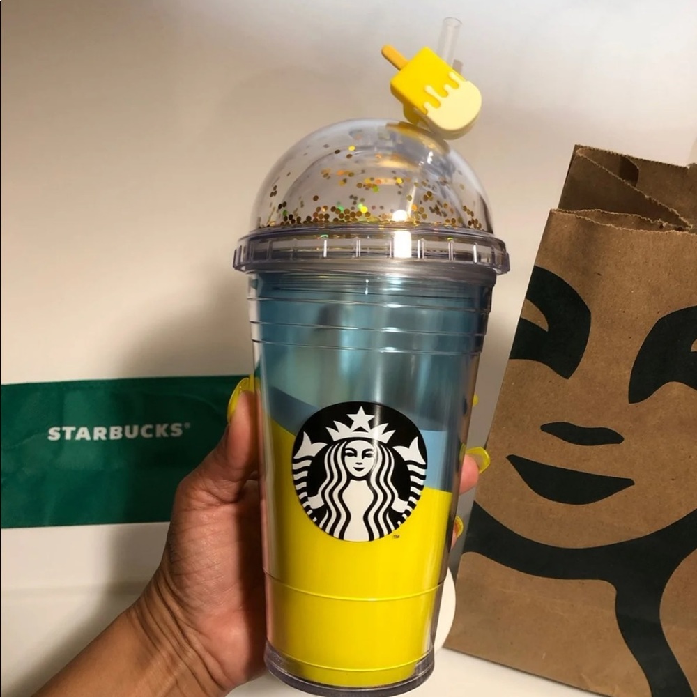 Starbucks Popsicle Glitter Dome Tumbler - Picture 9 of 9